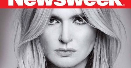 Wyretuszowana do bólu Monika Olejnik na okładce "Newsweeka". Jak wygląda naprawdę?