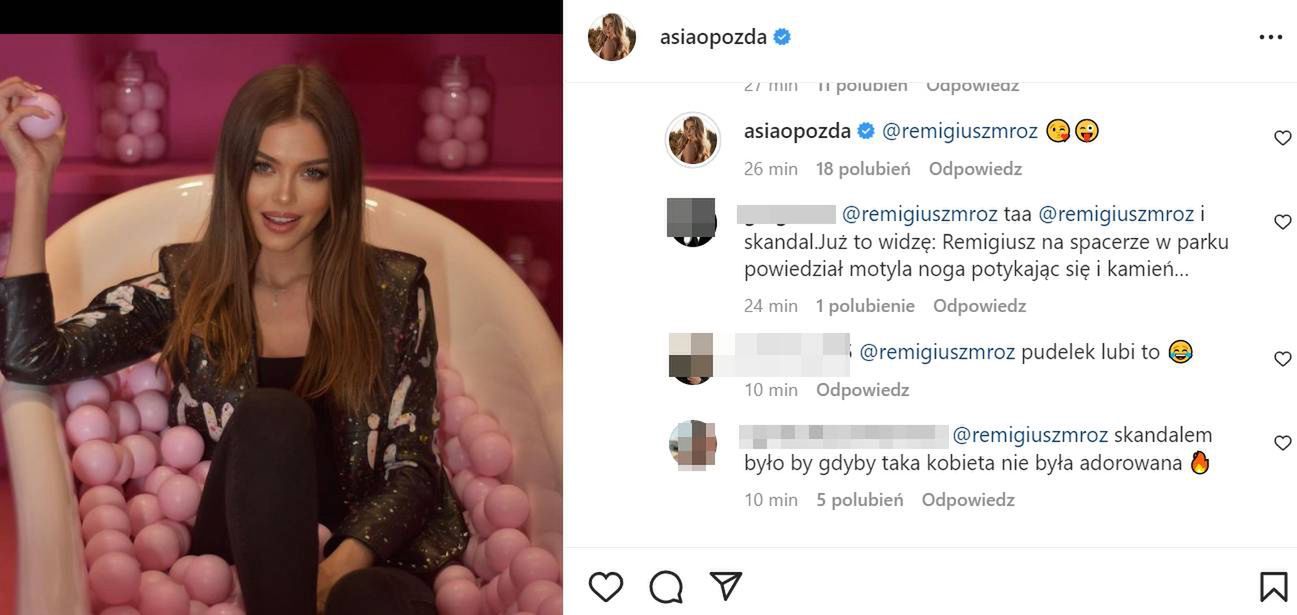 Joanna Opozda odpowiada na komentarz Remigiusza Mroza