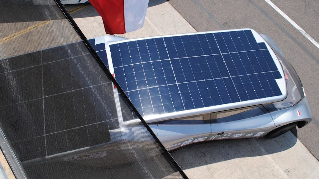 Polski samochód solarny Eagle Two