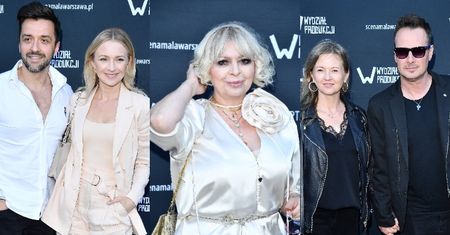 Gwiazdy na premierze spektaklu: Violetta Arlak, Barbara Kurdej-Szatan z mężem i Paweł Małaszyński z żoną (ZDJĘCIA)
