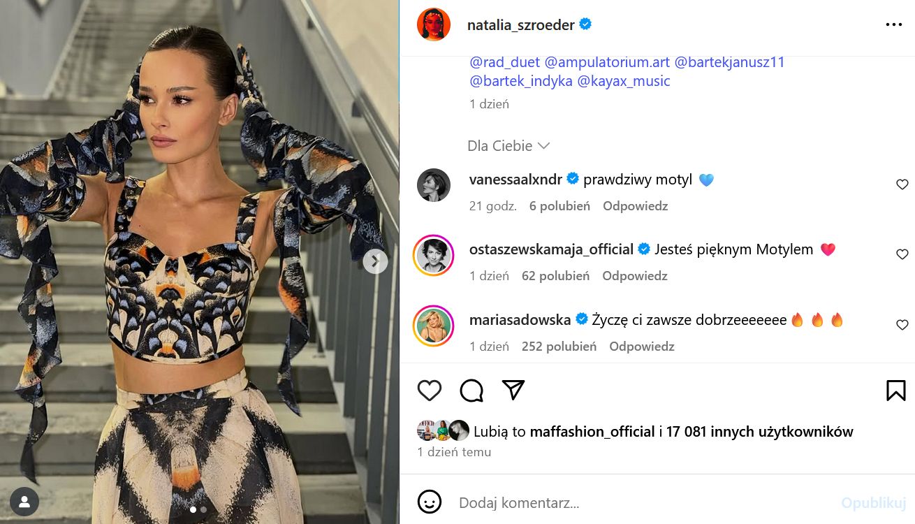Sadowska reaguje na szpilę Quebo w stronę Szroeder
