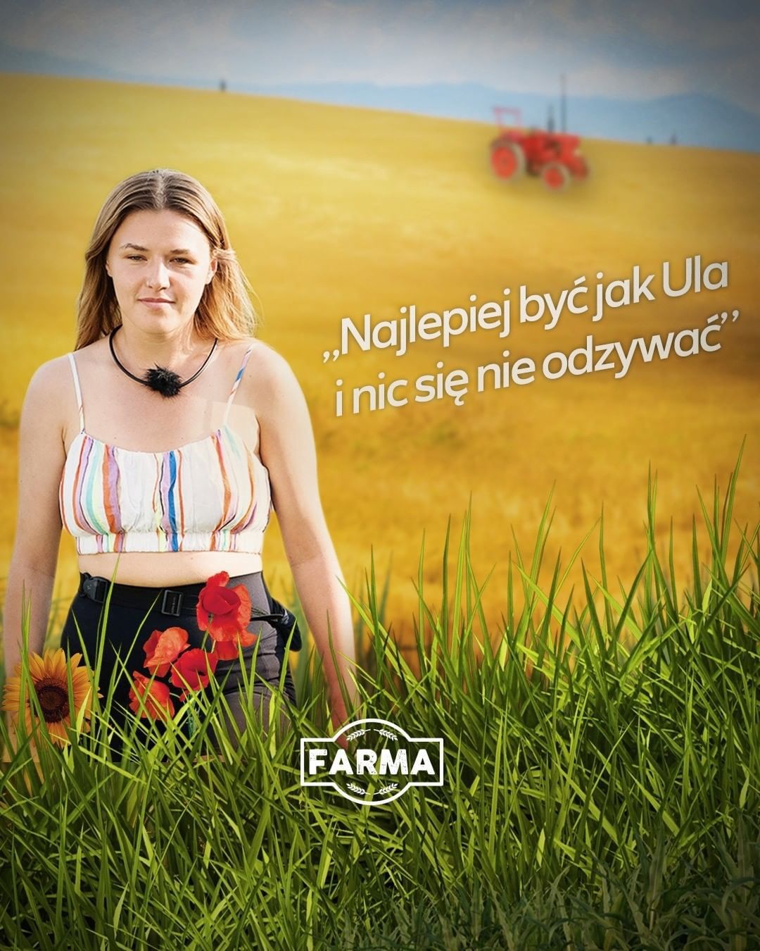 Anna Małysa w "Farmie"