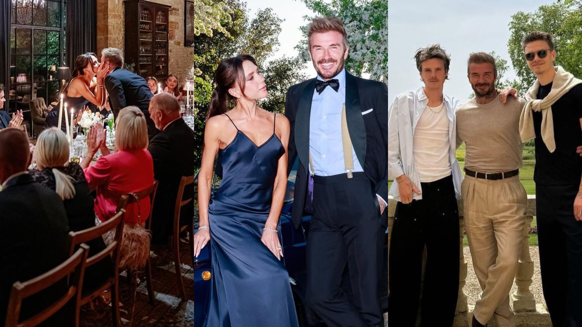 Beckhamowie podsumowują urodziny Davida