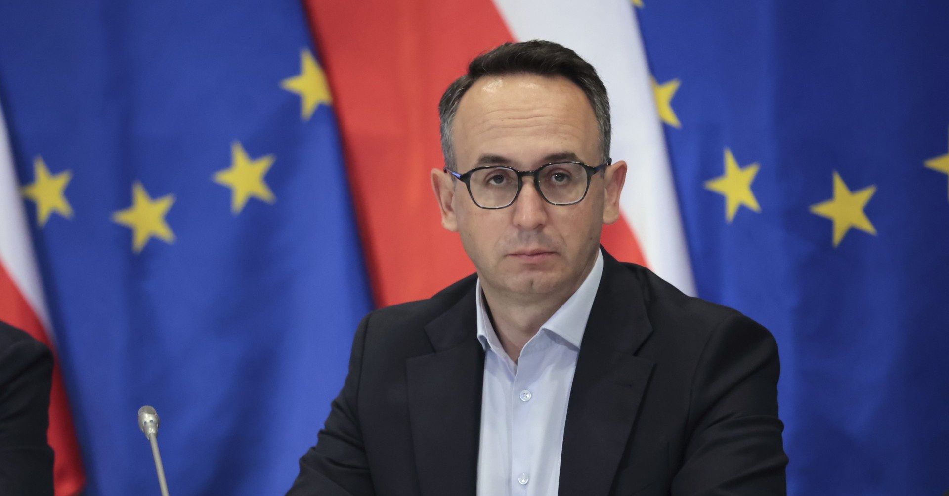 Sztab kryzysowy z udzia³em premiera Donalda Tuska