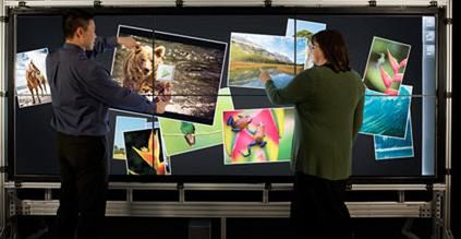132-calowy ekran dotykowy, czyli pomysł HP na prezentacje multimedialne 2