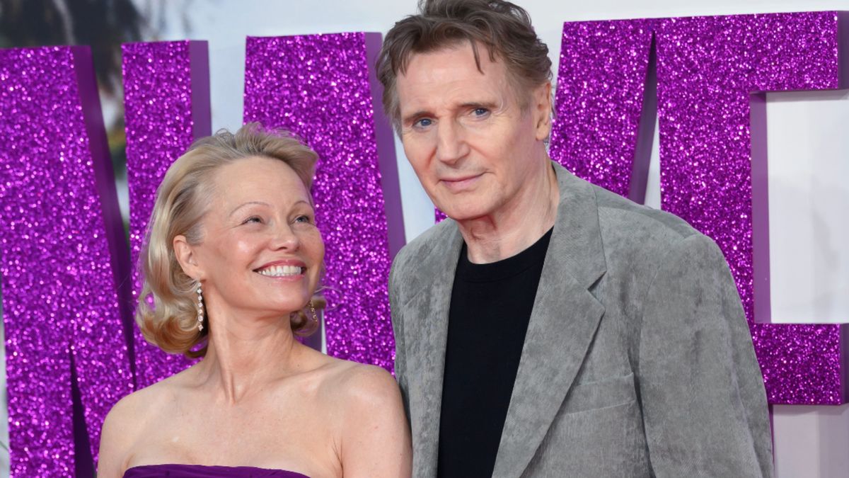 Liam Neeson i Pamela Anderson są parą