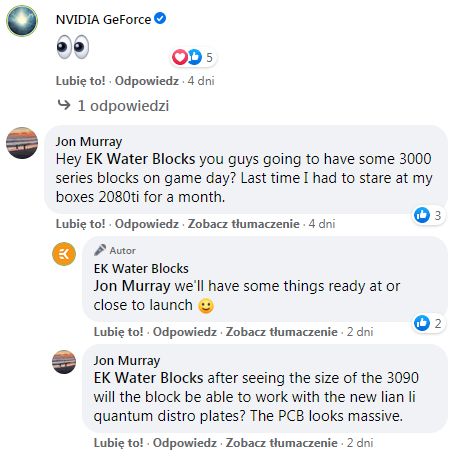 EK Water Blocks - zapowiedź bloków wodnych dla kart GeForce RTX 3000