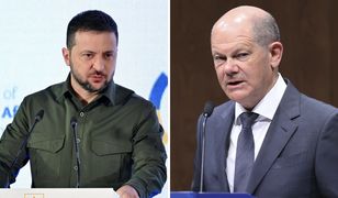 Zełenski nie wytrzymał. Ostro odpowiedział kanclerzowi Niemiec