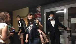 Poznań. Protest przeciwko aborcji. Działaczka Razem Anna Bąk zatrzymana