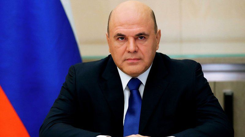 Premier  Rosji Michaił Miszustin
