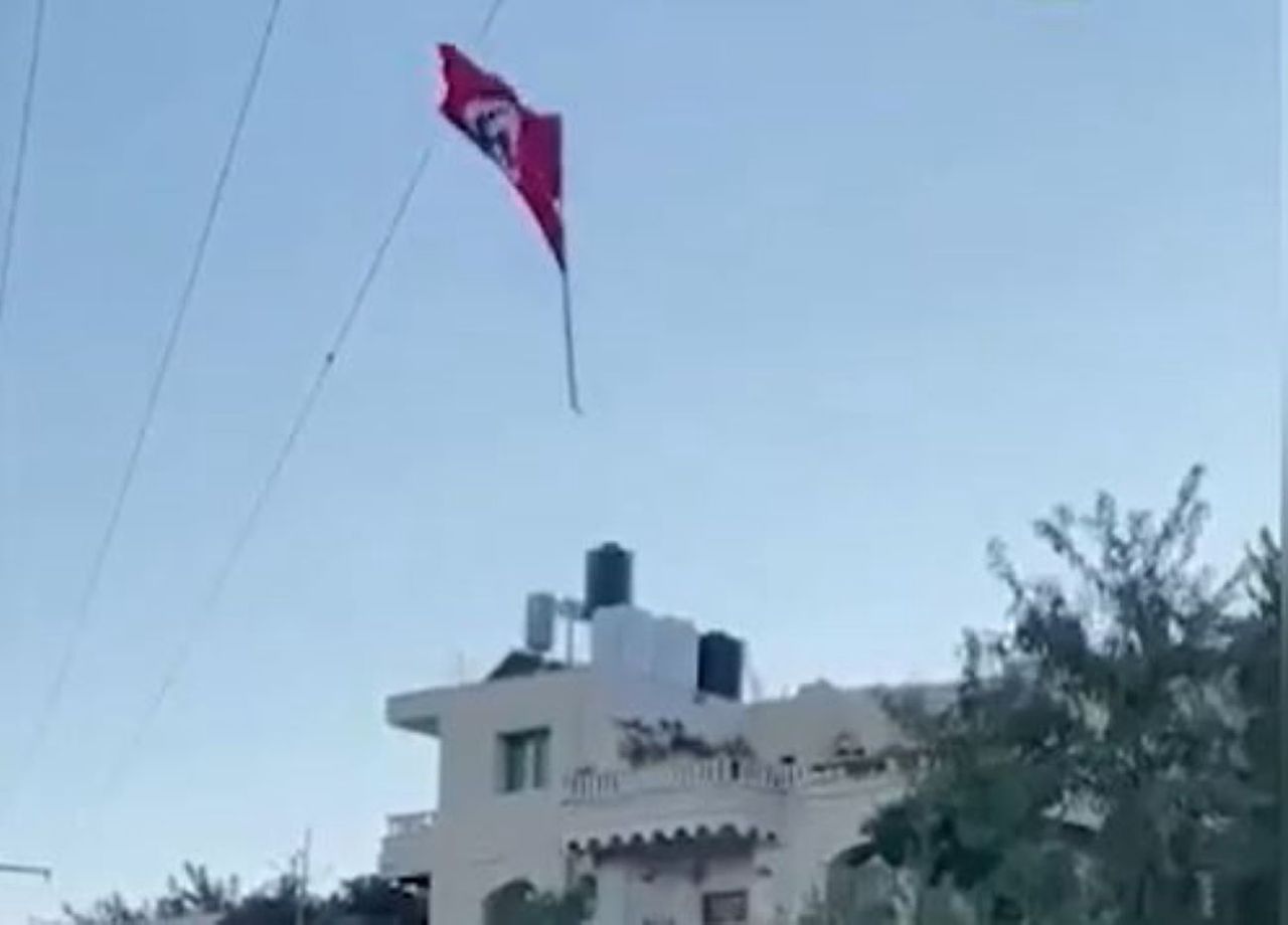 Izrael. Wojsko zestrzeliło flagę ze swastyką