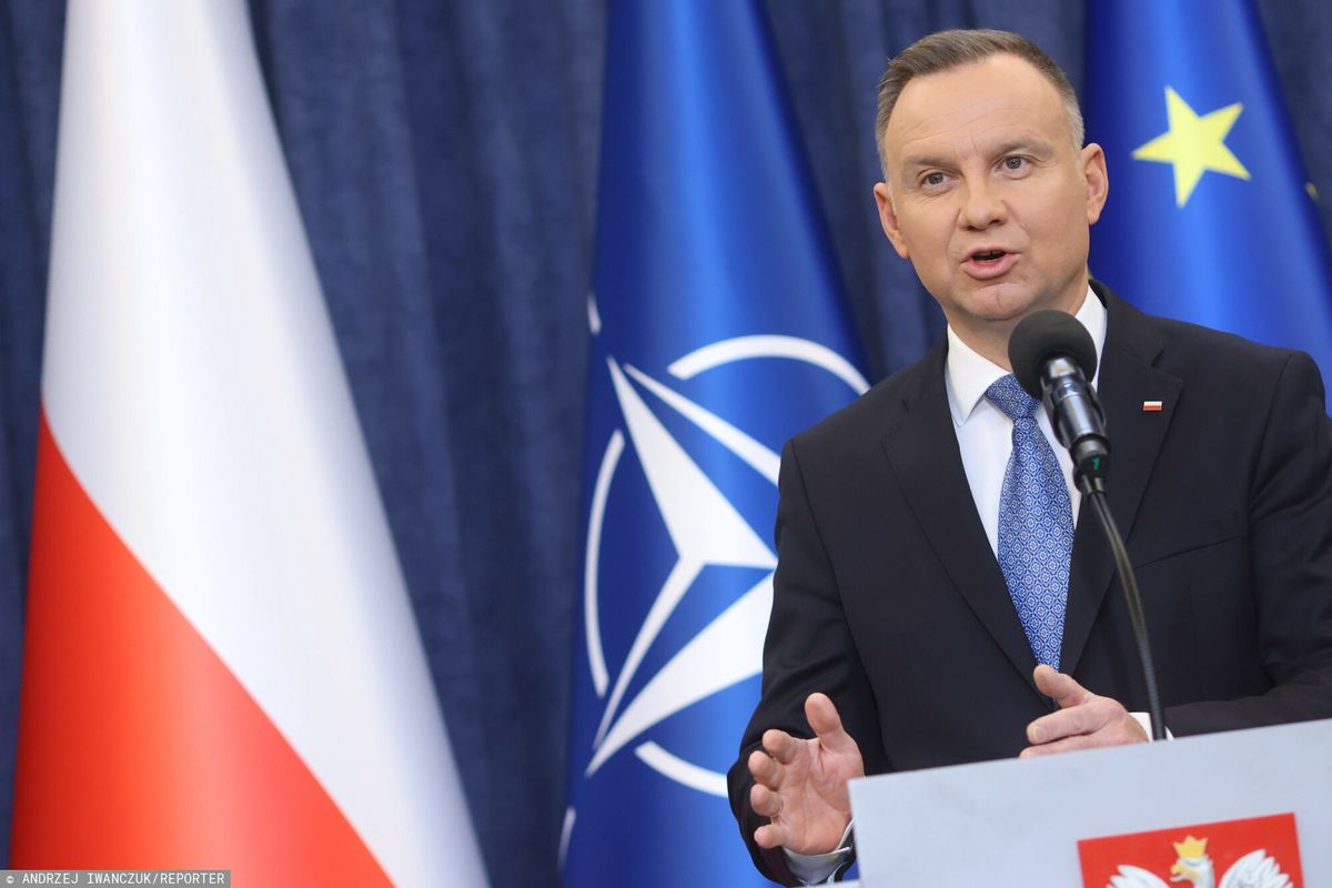 Prezydent Andrzej Duda nie wyraził się pochlebnie o nowym projekcie o SN