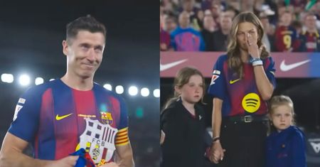 Robert i Anna Lewandowscy NIE KRYLI ŁEZ podczas pożegnania z FC Barceloną. Internauci komentują: "Ryczałem jak bóbr"