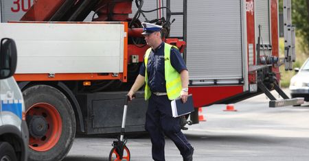 Łomianki. Wypadek na krajowej S7. "Kierowca był nietrzeźwy"