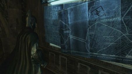Plany Arkham City w Arkham Asylum 1