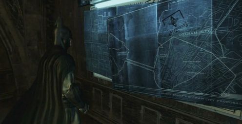 Plany Arkham City w Arkham Asylum