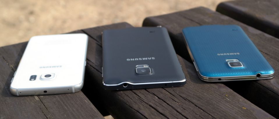 Galaxy S6 edge, Galaxy Note 4 i Galaxy S5