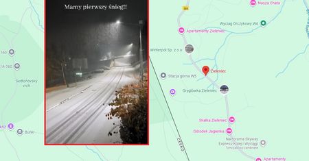 "Pierwszy śnieg". Pokazali nagranie. Prawie 2 mln wyświetleń