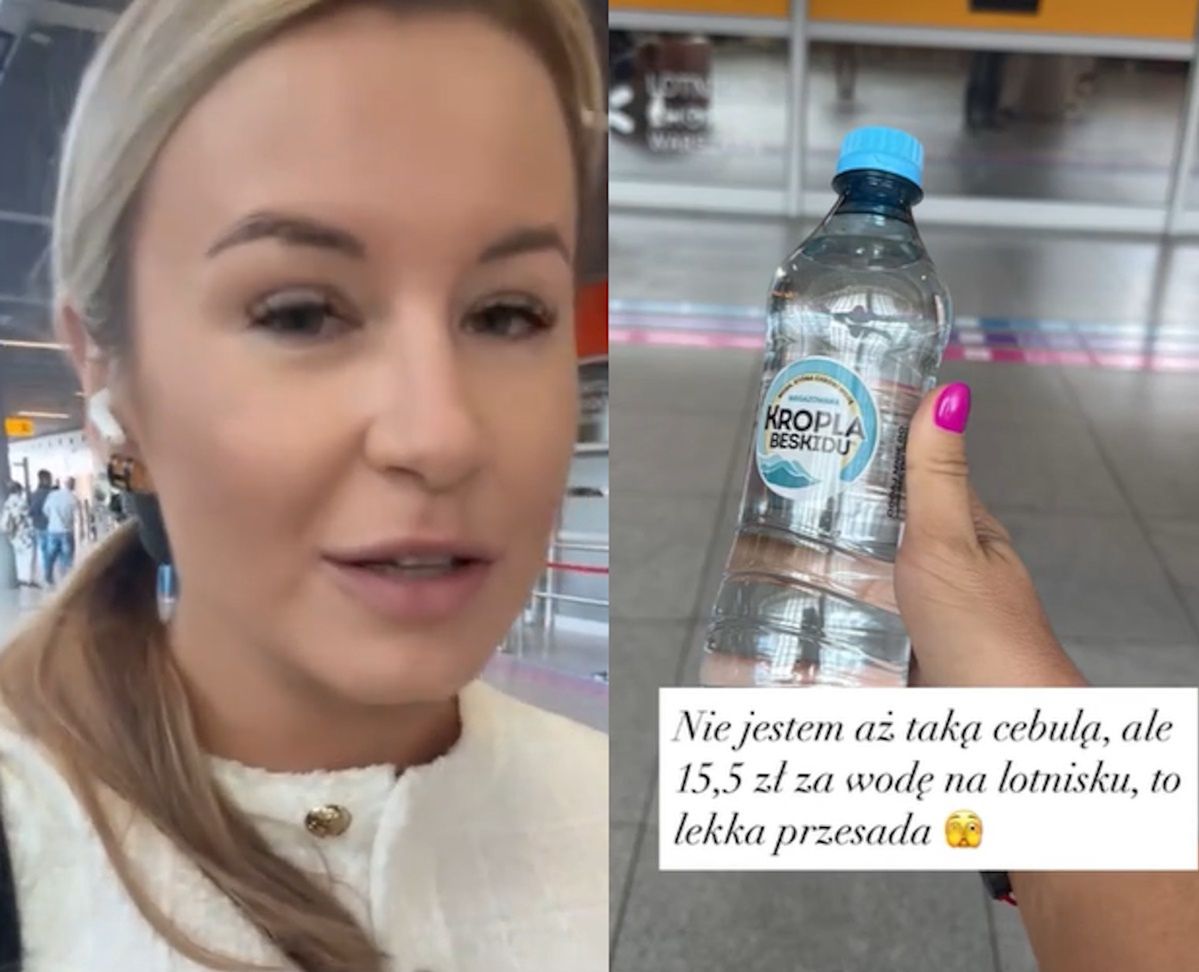 Kupiła małą wodę na lotnisku. "W Polsce odlecieli już dawno z cenami"