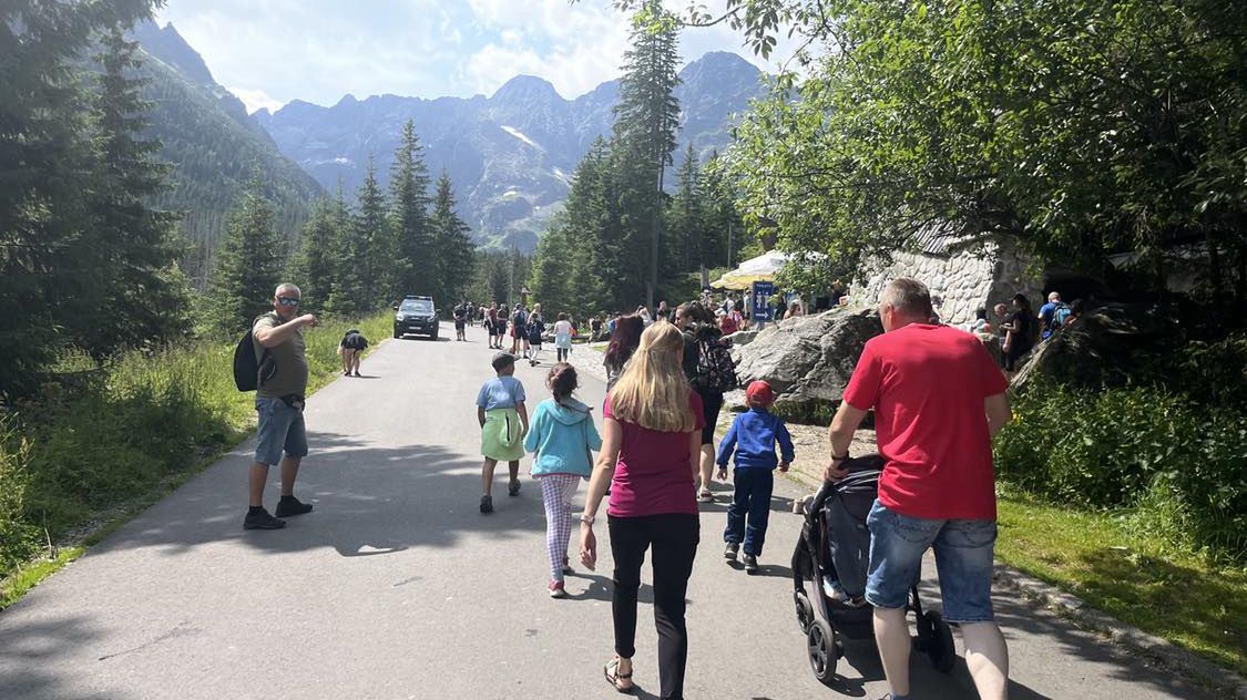 Szlak nad Morskie Oko to całoroczny hit