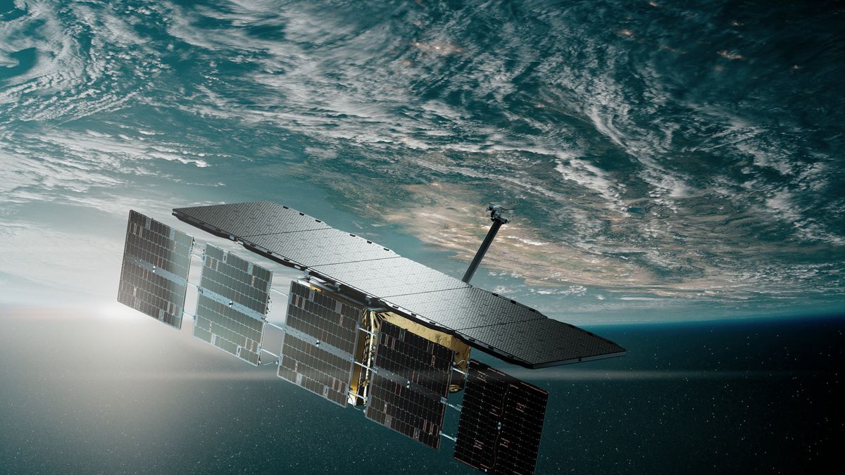 Satelita radarowy ICEYE na orbicie okołoziemskiej