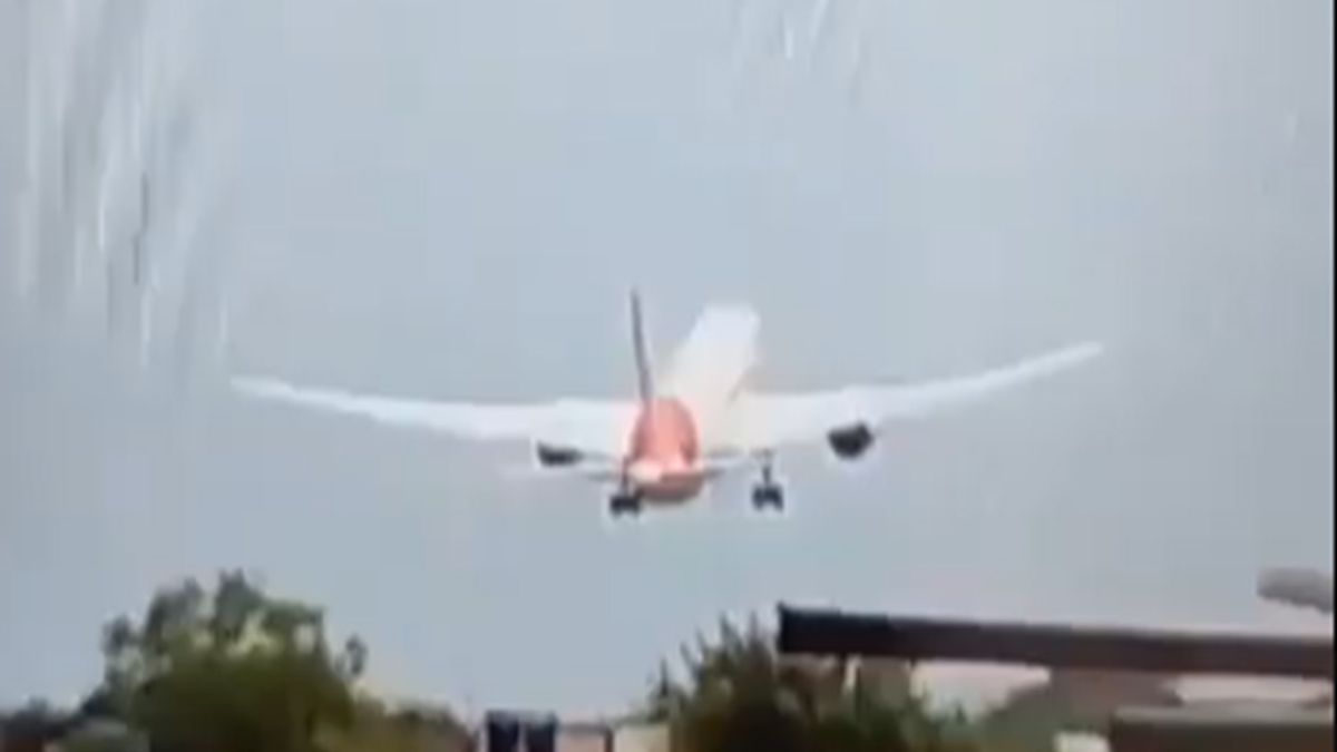 Katastrofa samolotu uchwycona na nagraniu.