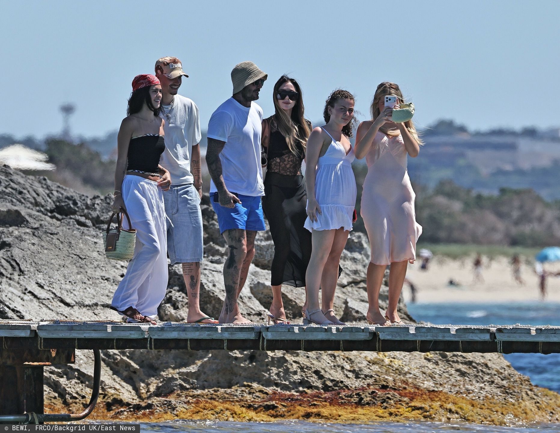 Beckhamowie na Formenterze