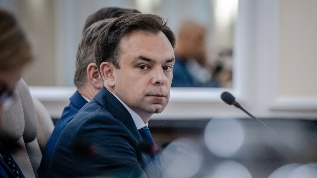 Minister finansów Andrzej Domański