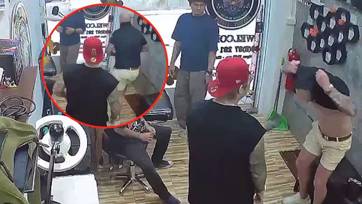 Tatuator udostępnił nagrania, na których widać turystę