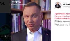 ABW zakazało Andrzejowi Dudzie korzystania z TikToka? Biuro prasowe nie potwierdza i nie zaprzecza