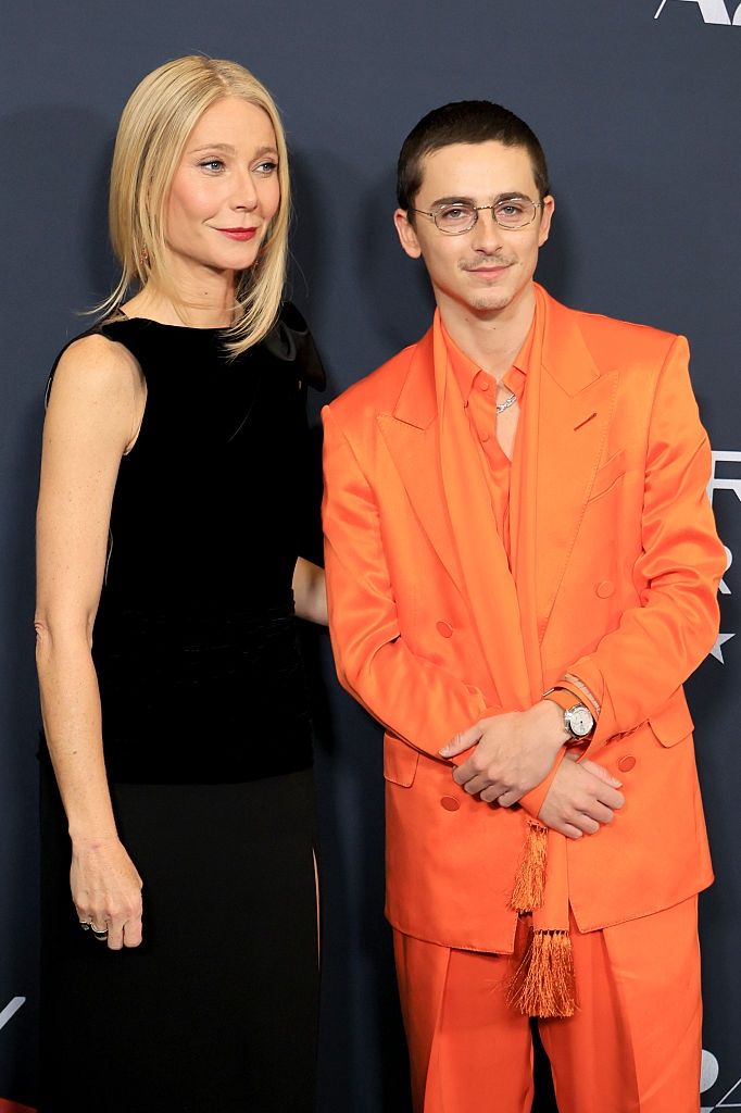 Gwyneth Paltrow i Timothée Chalamet 