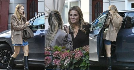 Małgorzata Socha znów zaparkowała na zakazie elektryka wartego prawie 400 tysięcy złotych i pognała do kawiarni