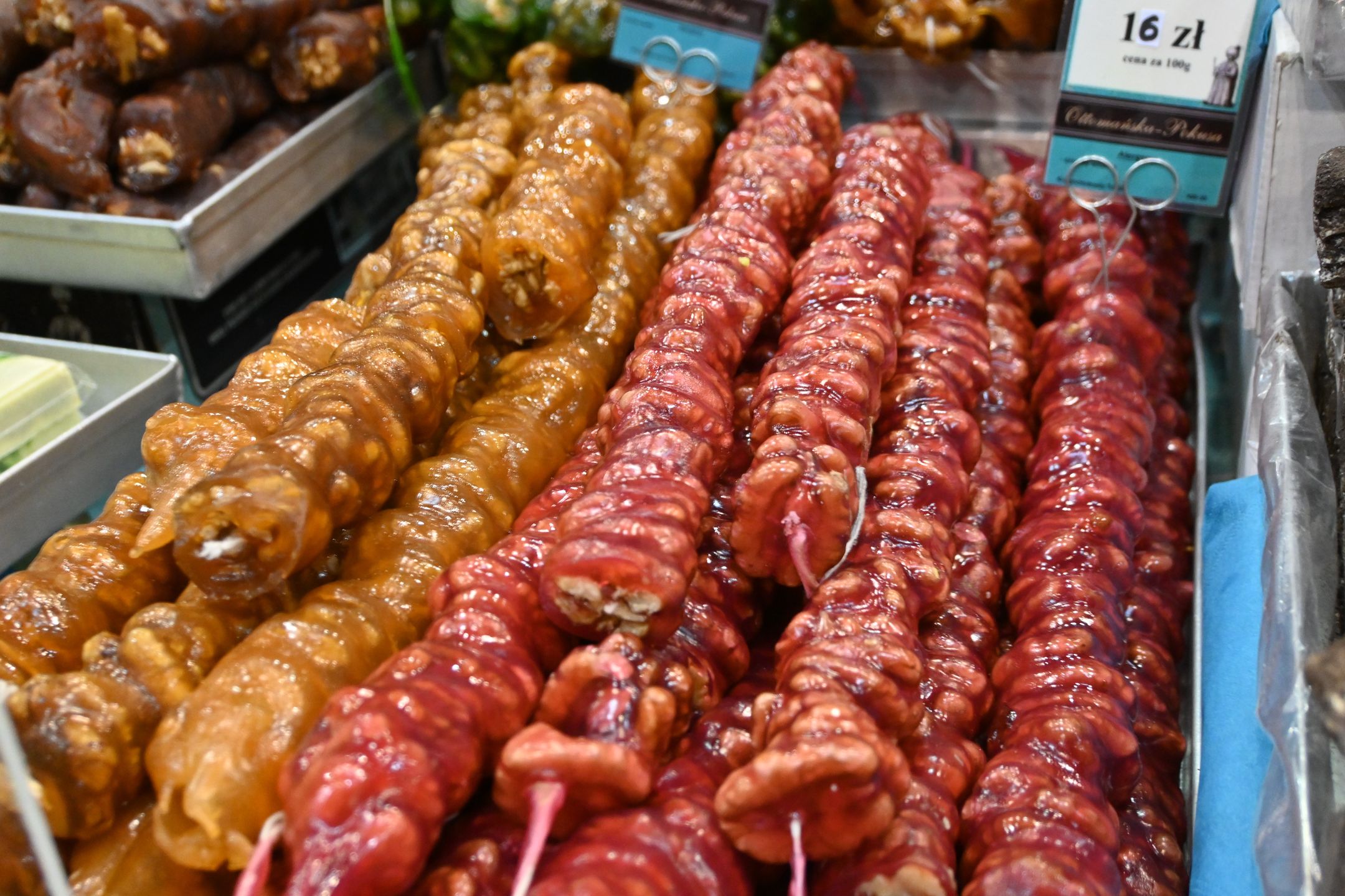 Czurczhela przyciąga uwagę na jarmarkach świątecznych