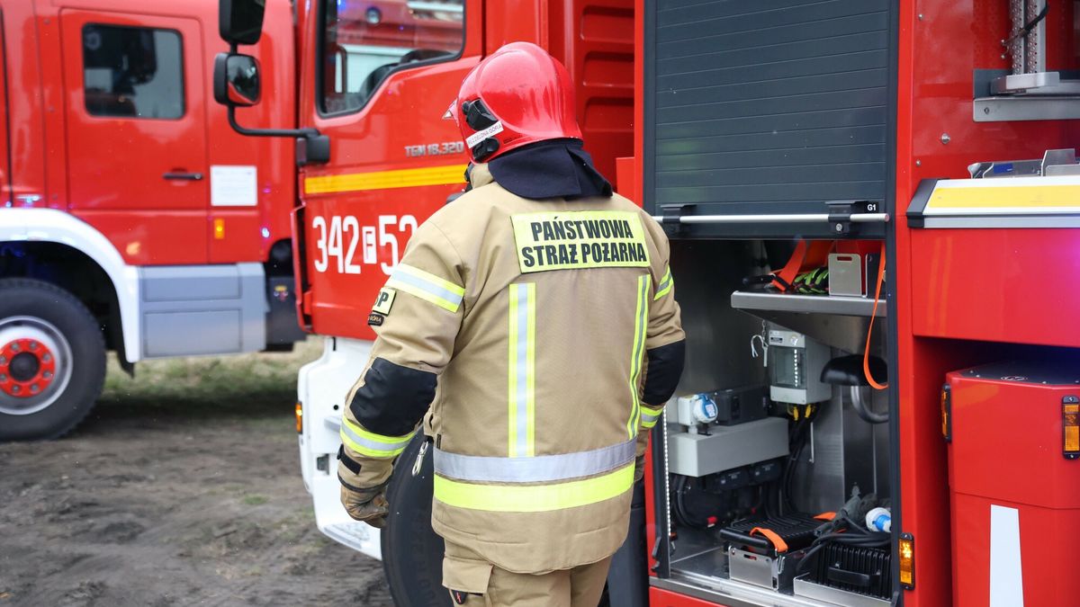 Straż pożarna w akcji (zdjęcie ilustracyjne) 