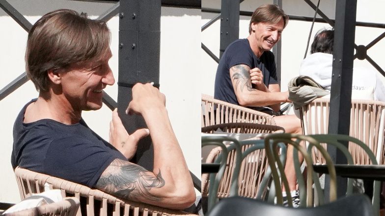 Paul Montana zdjął koszulkę w restauracji