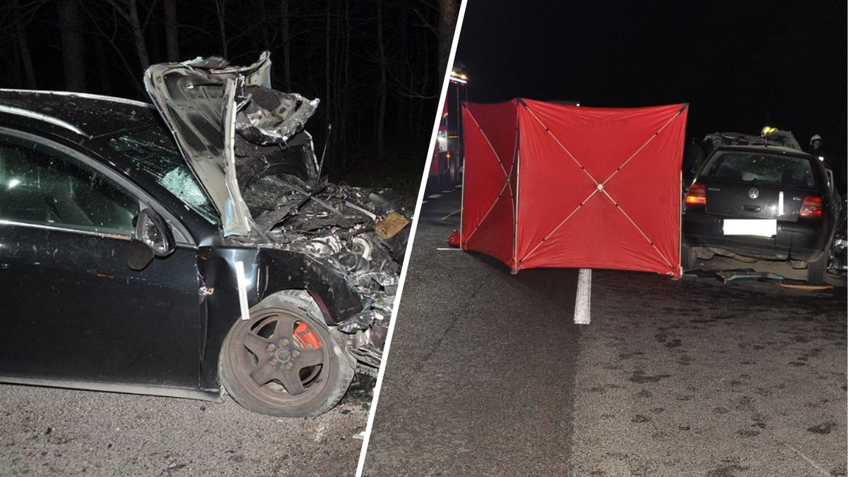 Miejsce tragicznego wypadku