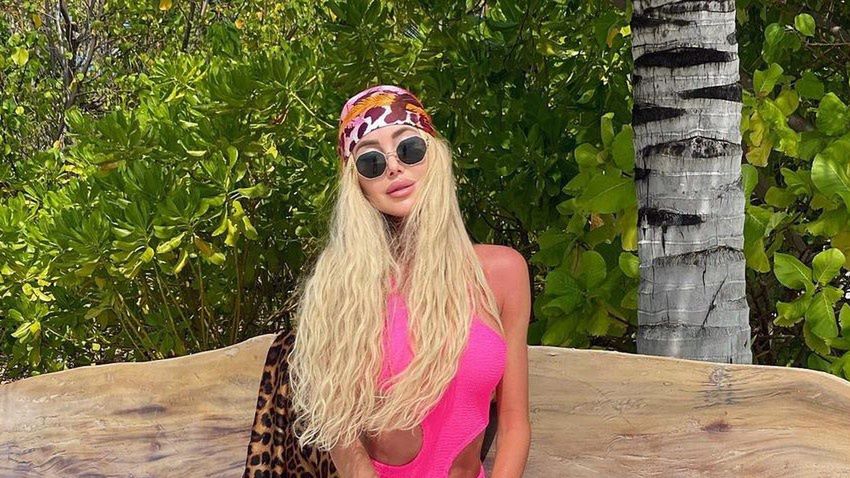 Julia Dybowska spędza święta na Malediwach