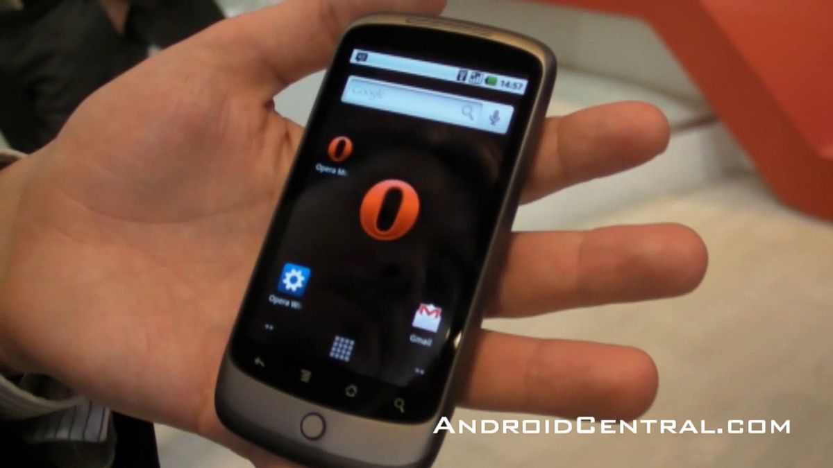 Opera Mobile dla Androida (wideo) 1