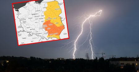 Zagrzmi na wschodzie Polski. Są ostrzeżenia