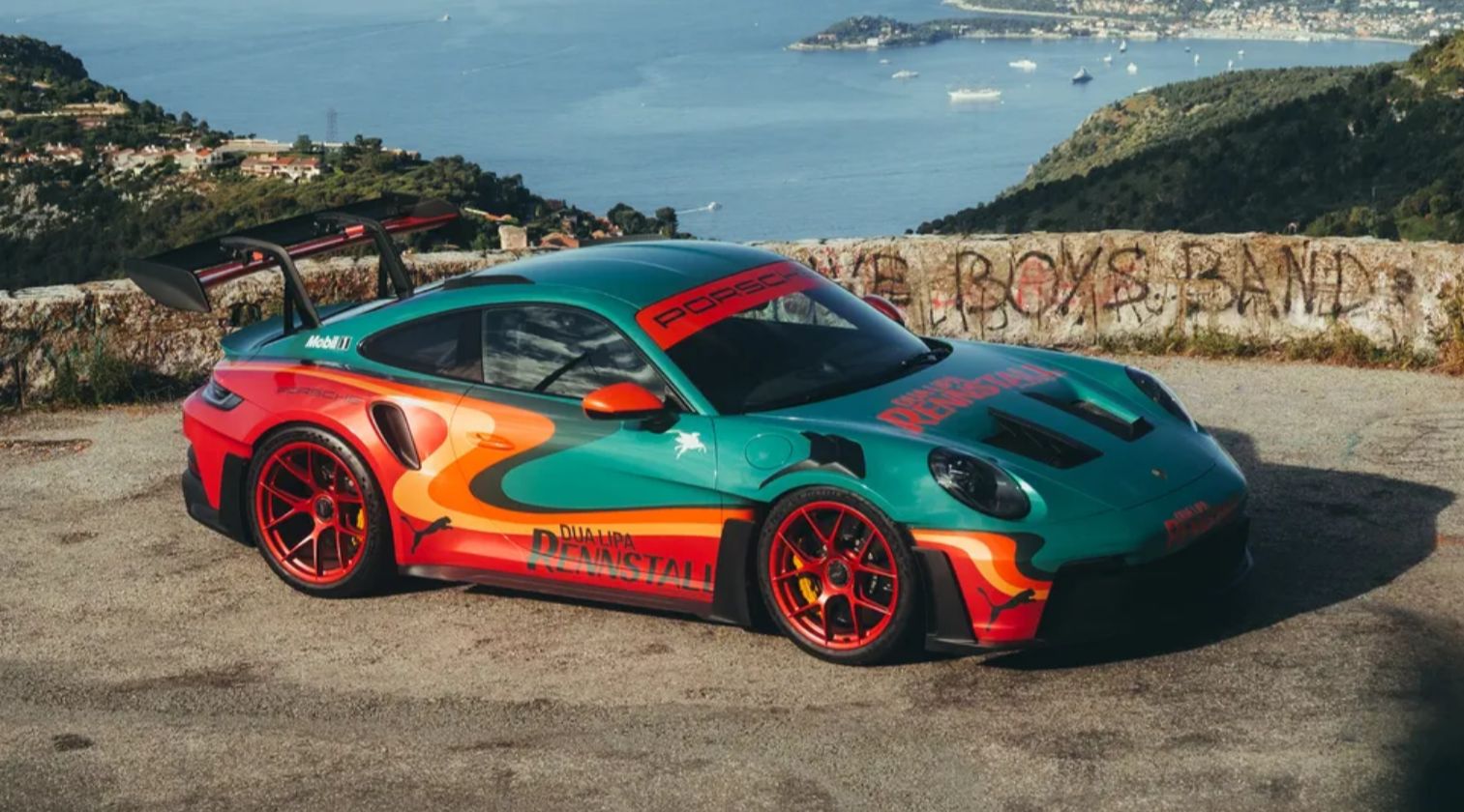 Porche 911 GT3 RS Dua Lipa Rennstall 