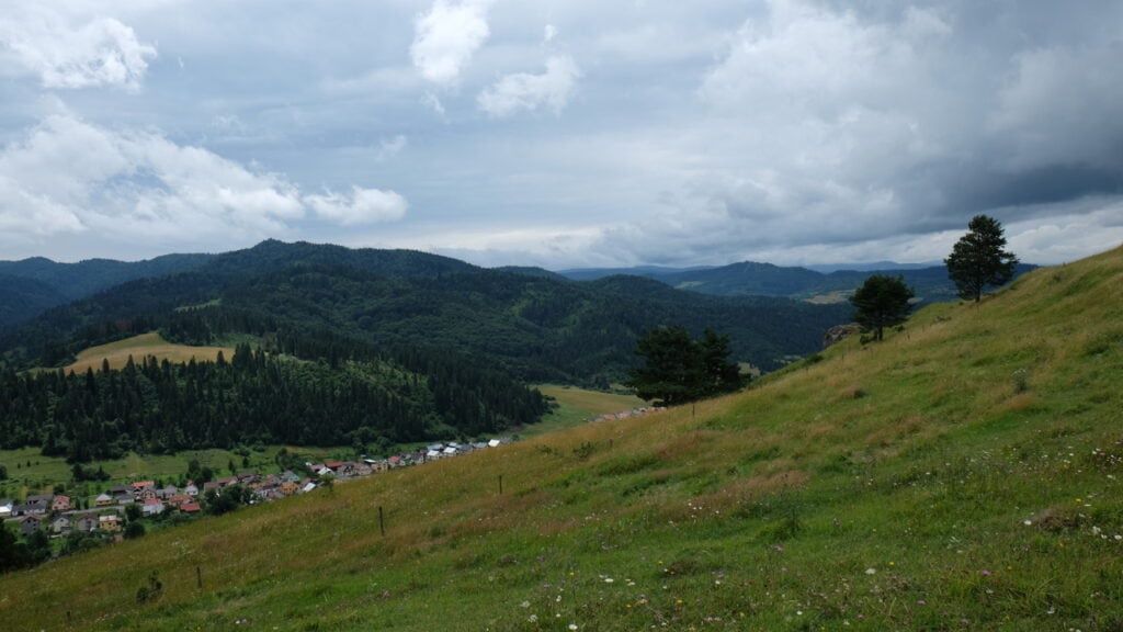 Lipnik w Słowacji - Przełęcz pod Tokarnią