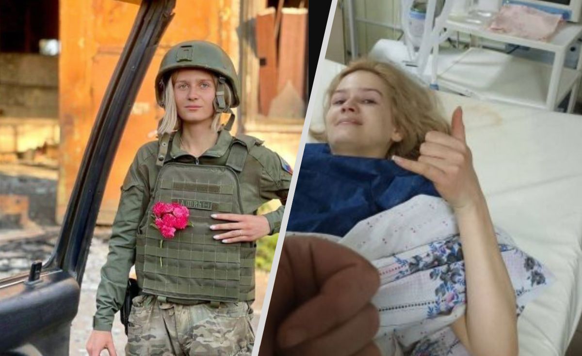 Rosyjska propagandzistka pojechała do Sołedaru. 19-latka została ranna