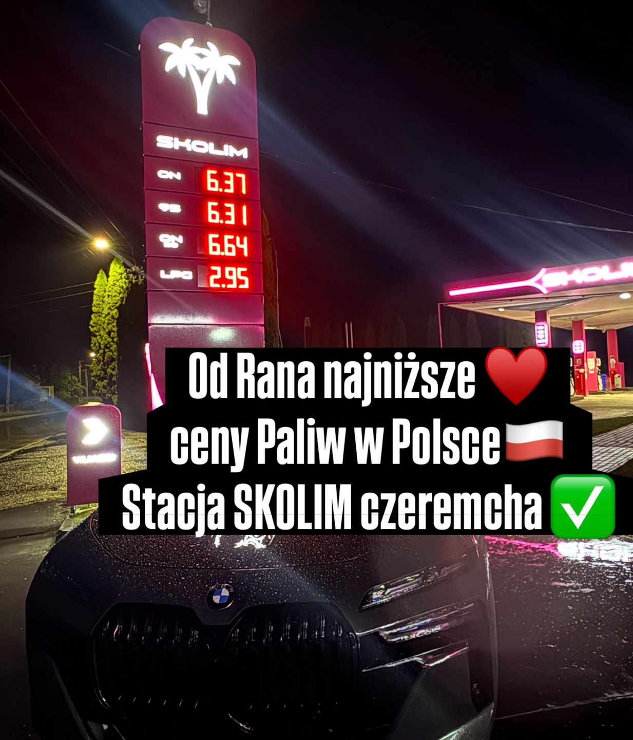 Ceny paliw u Skolima