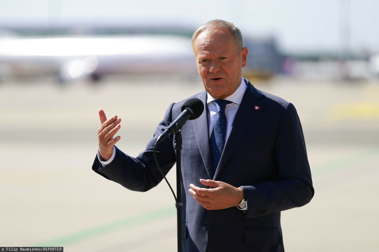 Tusk leci do Londynu po wielki traktat. "Kluczowe pierwsze zdanie"