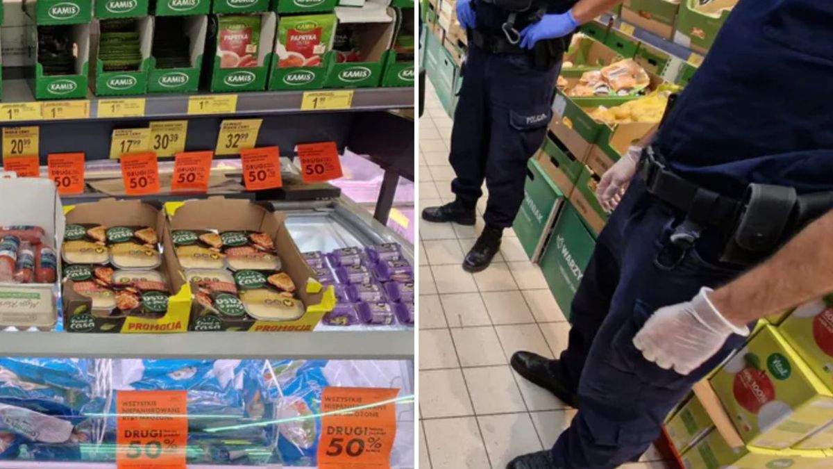 Ponad 350 produktów po terminie w Biedronce. Policja wyjaśnia