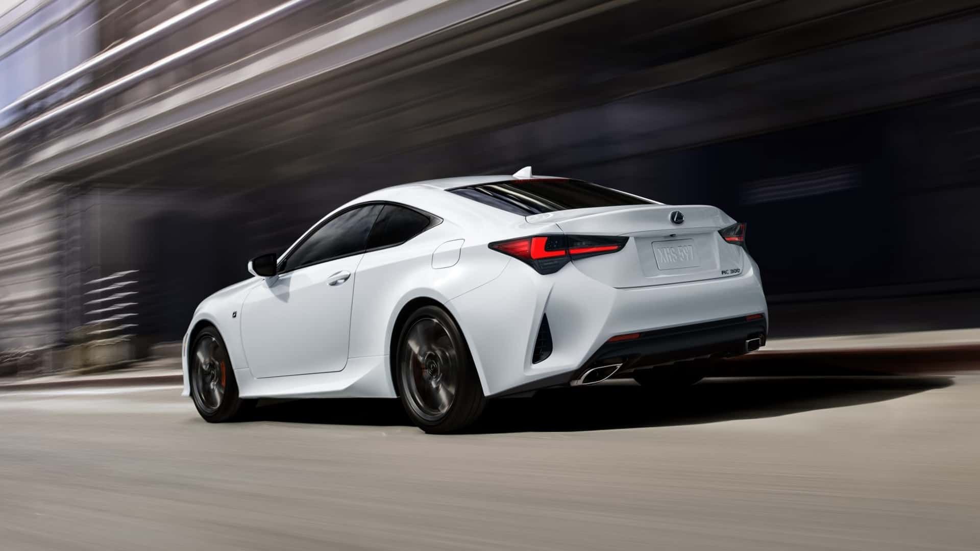 Lexus RC na rok modelowy 2024