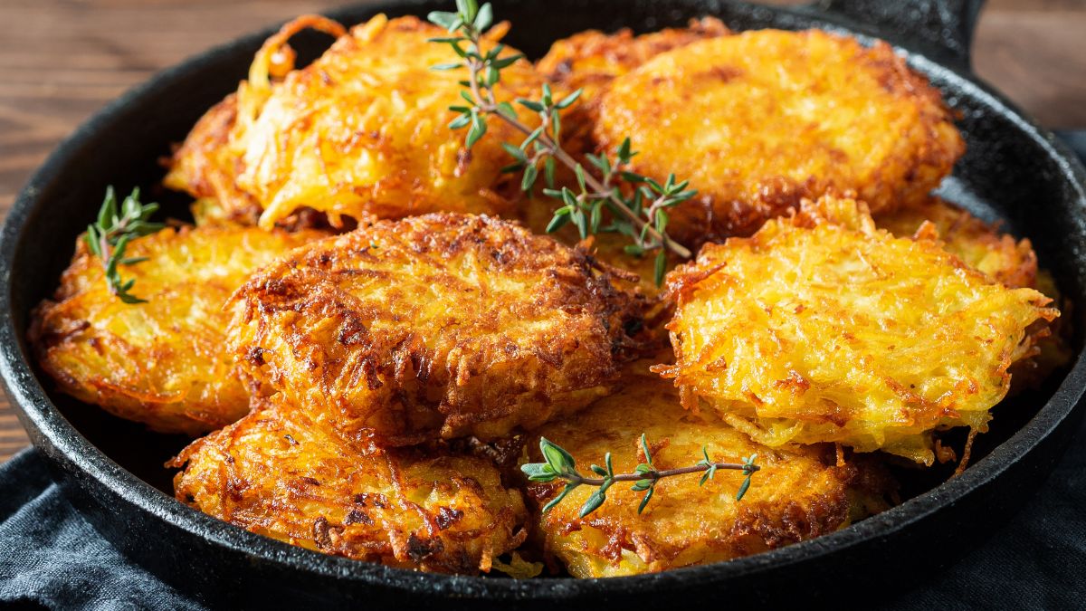 Placki ziemniaczane po wiedeńsku