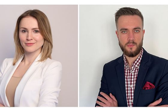 Kinga Ostrowska i Tomasz Puszczyk w Triple PR