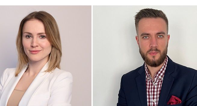 Kinga Ostrowska i Tomasz Puszczyk w Triple PR