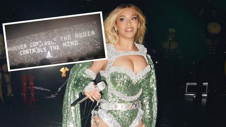 Podczas koncertu Beyoncé w Warszawie publika żywiołowo zareagowała na wyświetlany slogan